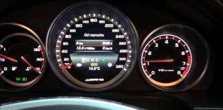 Mercedes W107 450 SLC V8 engine start