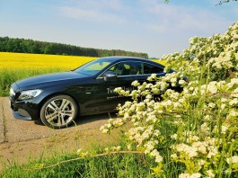 Setka z Mercedesem C Coupe