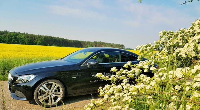 Setka z Mercedesem C Coupe