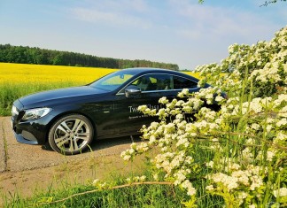 Setka z Mercedesem C Coupe